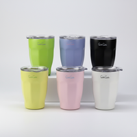 Vente en gros de mini thermos GUDU en acier inoxydable, élégants, compacts, mignons, gobelets à eau portables pour la voiture, le camping, les voyages, les activités de plein air