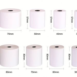 Cinco prevención sintético extraíble sensible al calor adhesivo para muebles etiqueta papel brillante lágrima-Etiquetas de embalaje impermeables - Product Image 3