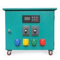 Panneau solaire Haowei HWTQ-400 Grid-Tie 200A-400A IP54 en acier Al-Zn, pulvérisation électrostatique, pour extérieur, synchronisation énergétique des bâtiments commerciaux