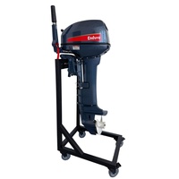Bateau pneumatique portable avec moteur 2 temps de 9,9 CV, pour les trajets aquatiques de courte durée, accessoires complets et échantillons disponibles