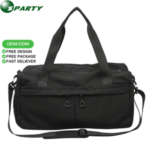 HighQuqlity New Design Sports and Fitness Wet and Dry Separation Black Gym Bag <strong>Large</strong> Capacity Waterproof Sports Travel <strong>DuffleBag</strong> - Product Image 1
