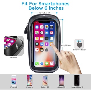 Nouveautés : support de téléphone portable pour <span class=keywords><strong>voiture</strong></span>, accessoires pour téléphone portable, sac étanche, support de téléphone pour vélo - Product Image 3