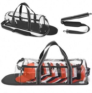 Muestra Gratuita de Fábrica: Nuevo Organizador Portátil Transparente de PVC para Bolsas de Gimnasio, Exhibidor de Bolsos y Sombreros - Product Image 3