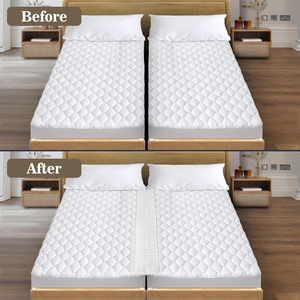 Pont de <span class=keywords><strong>lit</strong></span> pour transformer un <span class=keywords><strong>lit</strong></span> double en <span class=keywords><strong>lit</strong></span> king size, Remplisseur de vide de matelas imperméable en mousse à mémoire de forme, Convertisseur de <span class=keywords><strong>lit</strong></span> double en <span class=keywords><strong>lit</strong></span> king size - Product Image 4
