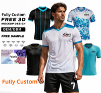 Servicio de Personalización de Camisetas de Fútbol, Camisetas de Fútbol Sublimadas con Nombre, Número y Logotipo, Personalizadas para Hombres, Mujeres y Niños