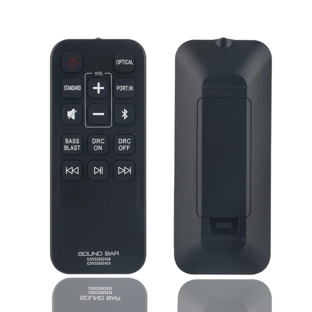 COV33552438 COV33552433 COV33903002 Replaced Remote Controller Compatible with LG Sound Bar SJ1