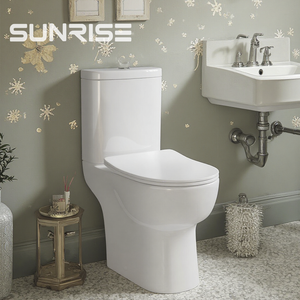 Inodoros Modernos Descarga lenta Totalmente cerrado CC Semi <span class=keywords><strong>CH</strong></span> Inodoro Vortex Inodoro <span class=keywords><strong>de</strong></span> dos piezas Tornado - Product Image 1