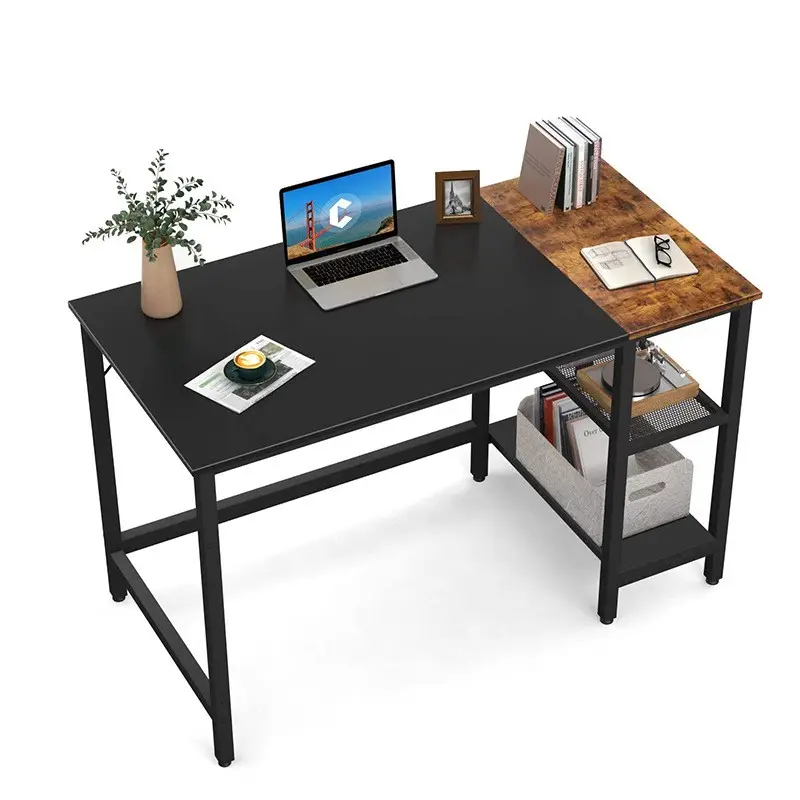 Yüksek kaliteli kıdemli yönetim masası ev ofis bilgisayar masası basit modern zemin ayaklı masa