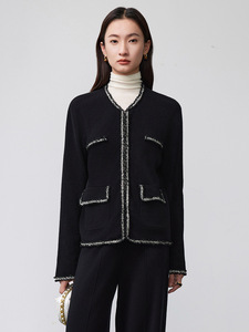 Áo khoác nữ thu đông 100% len cừu cao cấp, kiểu dáng thanh lịch, chất lượng tốt, áo khoác nữ thường ngày - Product Image 6