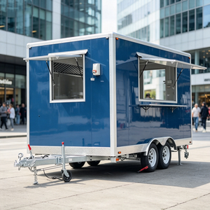 Kommerzieller Food-Trailer mit Dunstabzugshaube, Teriyaki-Grill und Theke für <span class=keywords><strong>Bento</strong></span>-Boxen im Geschäftsviertel von Tokio - Product Image 1