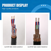Câble d'instrumentation à stabilité de signal améliorée, à paires torsadées multiples, 300/500 V, pour câblage de communication et de contrôle des instruments industriels