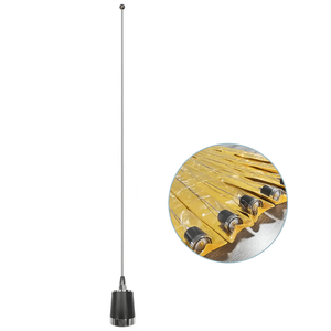 เสาอากาศเคลื่อนที่สำหรับยานพาหนะ NMO VHF 136-174MHz เสาอากาศวิทยุสมัครเล่นแบบ Whip พร้อมแผนผังการตัดเสาอากาศ 3.5dBi เสาอากาศสื่อสาร - Product Image 6