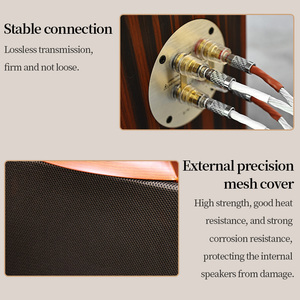 WZ-1000F tầng Loa tháp Loa trường hợp bằng gỗ thụ động non-pin lossless - Product Image 5