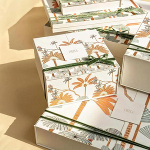 Caja de Regalo Cuadrada de Papel para Alimentos, Dulces a Base de Nuez de Palma, Cajas de Chocolate para Regalo de Ramadán, Juego de Tazas, Cajas de Pistacho, Empaque - Product Image 6