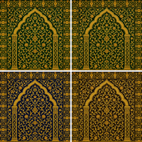 Tapis de prière bouclé pour mosquée, en laine sur mesure, épaisseur de 6 mm à 15 mm, pour projet de salle de prière