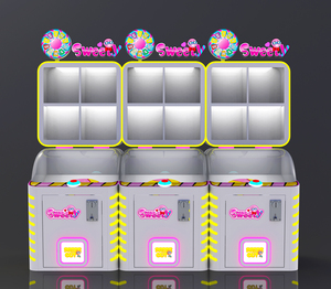 Thiết kế mới máy đồng tiền hoạt động hóa đơn chấp nhận kẹo trò chơi máy khác nhau kẹo Đồ chơi giải thưởng kẹo Máy bán hàng tự động - Product Image 3