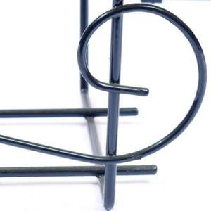 CIARY - Maceta de Pared Ajustable de Lujo de 40 cm, Negra Esmaltada, Ecológica, para Interiores, para Colgar en la Pared o Usar en el Suelo, Paquete de 1 - Product Image 1