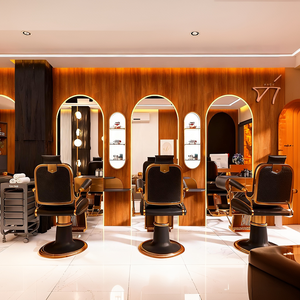 Meubles <span class=keywords><strong>de</strong></span> <span class=keywords><strong>salon</strong></span> <span class=keywords><strong>de</strong></span> coiffure professionnels, station <span class=keywords><strong>de</strong></span> barbier, spa, <span class=keywords><strong>salon</strong></span> <span class=keywords><strong>de</strong></span> beauté, design d'intérieur personnalisé pour <span class=keywords><strong>salon</strong></span> <span class=keywords><strong>de</strong></span> coiffure - Product Image 1