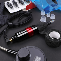 Kit de tatouage permanent complet très demandé, alimentation puissante 10V DC, machine rotative professionnelle à faible bruit