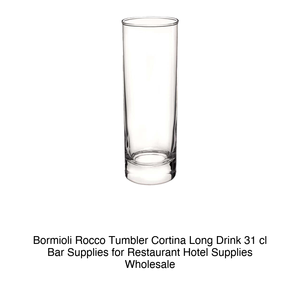Verre à long drink Cortina 31 cl Bormioli Rocco H 16,5 cm Ø 5,8 cm - Product Image 2