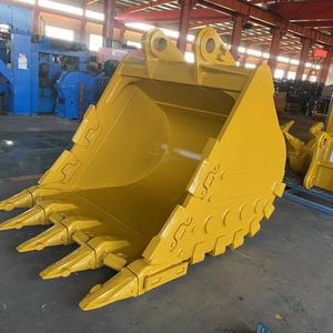 New Steel Excavator Backhoe Loader Construction Teeth Durable Quarry Hard Mining Baling Rock Drilling Breaker Scraper Bucket - Product Image 2