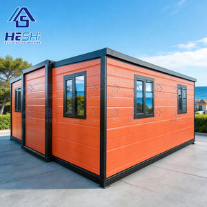 Casa Contenedor Prefabricada Expandible de 20 y 40 Pies, Fácil de Construir, con 1, 2, 3, 4 o 5 Dormitorios, Plegable, Precio Económico, Construcción de Viviendas Pequeñas - Product Image 1