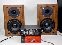 Modul Kit Daya Profesional Rumahan Hot AK-698BT Metal 220V Hifi Amplifier Terintegrasi untuk Karaoke