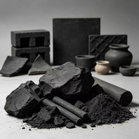 Argile à modeler noire haute plasticité HONGSEN de Hebei pour services à thé, pots de fleurs et sculptures artistiques