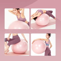 Ballon de Pilates en PVC personnalisé avec logo pour entraînement à domicile, fitness, musculation, yoga, thérapie physique