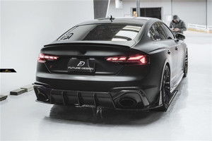 ชุดแต่งคาร์บอนไฟเบอร์สไตล์ FD สำหรับ Audi RS5 พร้อมลิ้นหน้า สเกิร์ตข้าง ดิฟฟิวเซอร์ สปอยเลอร์ สภาพใหม่ - Product Image 5
