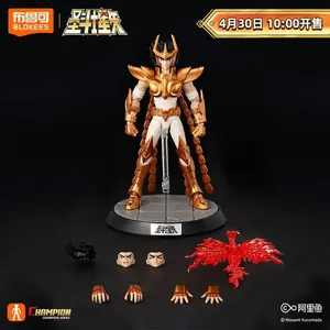 ของแท้จาก Stock Genuine Blokees Saint Seiya ฟิกเกอร์แอคชั่น ABS ฟีนิกซ์ อิกกิ SAGA โกลเด้นเซนต์ แชมเปี้ยนคลาส โมเดลประกอบ ของเล่นสะสม ของขวัญ - Product Image 5