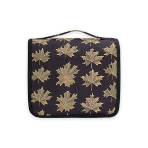 Sac de rangement portable personnalisé avec logo, organiseur de toilette pour femmes, trousse de toilette de voyage suspendue imperméable à fermeture éclair - Product Image 2