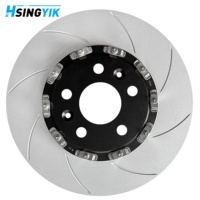 Disque de frein avant à rotor flottant 320x28mm 6020016468 à 5 trous avec vis complètes pour RENAULT ALPINE A110 GT S II 1.8, disque rainuré