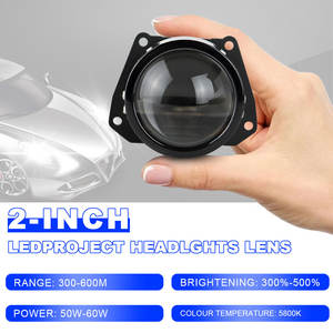 Faro Proyector Bi-LED K207 de Alta Calidad, 55W, 2 Pulgadas, Haz de Luz Láser, Lámpara Antiniebla LED H4, IP68 Impermeable, 55000LM, 6000K, Universal - Product Image 5