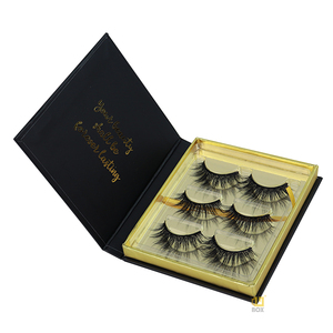 Private Label Mink Eyelash Box Bote Faux Cils Emballage Cils Moins Cher Packaging Halloween Day Packaging cosmetico scatole per ciglia - Product Image 1