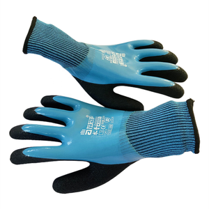 Fourniture d'usine Gants de travail imperméables pour hommes Gants de sécurité pour le travail du poisson Certification Ce de haute qualité - Product Image 2