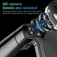 Lunettes Intelligentes IA avec Caméra 800W, Enregistrement Photo/Vidéo, Appels, Musique, 32 Go, Bluetooth 6.0, Traduction Wi-Fi