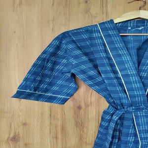 Kimono kaftan en coton imprimé à la main, style ethnique de luxe, léger - Product Image 5