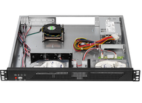 Casing Server Rak Mount ATX Kedalaman Pendek 1U 420C OEM ODM untuk Komputer Enterprise