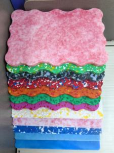 <span class=keywords><strong>Planche</strong></span> à découper en plastique HDPE durable, non toxique, personnalisable (couleur, logo, forme), lisse, résistante à la corrosion - Product Image 3