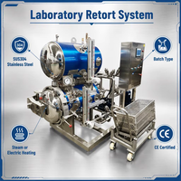 ZHONGNUO Nouvelle Machine Autoclave Compacte pour le Traitement Alimentaire / Autoclave de Laboratoire / Autoclave de Prototypage en Acier Inoxydable SUS304 Automatique