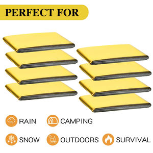 Manta de Aislamiento Térmico de Emergencia Prehospitalaria para Primeros Auxilios, Película de Aluminio PET Impermeable, Ligera (50g), para Todas las Estaciones - Product Image 4