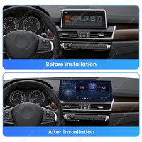 MEKEDE-Reproductor multimedia con Android 13, dispositivo de radio para coche, Snapdragon 685, 2K, 2400x900, DSP, 4G LTE, compatible con BMW 2 Series F45 F46 F87 2013-2019
