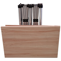 Table pliante en aluminium pour extérieur, stand d'exposition, promotion d'événements, 3m, en alliage d'aluminium