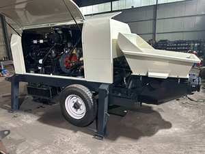 トップマイ電動トレーラーコンクリートポンプ 25-30m/h 60-160m垂直搬送＆200-300m水平搬送 河北省産 - Product Image 3
