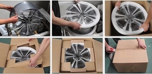 Tùy Chỉnh Giả Mạo Bánh Xe Ô Tô Sâu Lõm 18-22 Inch 5x114.3 5x112 5x120 Cho BMW Q5 Q7 Q8 SQ8 Audi A4 A5 A6 A7 A8 Golf Ghế Leon - Product Image 5