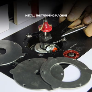 Directo <span class=keywords><strong>de</strong></span> fábrica Tebak W-34 Mesa elevadora para fresadora <span class=keywords><strong>de</strong></span> madera, para herramientas <span class=keywords><strong>de</strong></span> carpintería, para fresadoras <span class=keywords><strong>de</strong></span> 65mm y 69mm, con placa <span class=keywords><strong>de</strong></span> montaje - Product Image 3