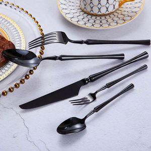 Heavy Weight 304 Stainless Steel Silver Cutlery Set Silverware Flatware Spoon Fork Knife for Wedding Hotel Party Home - Product Image 5