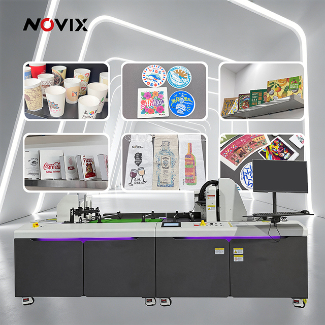 Renovix Industrial Inkjet Automatic Belt Printer Single Pass for Carton Corrugated Packaging Kraft Paper Printing Machine