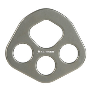 Al-Nasr 4-Hole Rope Splitter 8.8x8Cm Force Divider Plate Rock Climbing Anchor Protector - Product Image 4